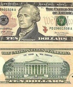10 Dollar Bills